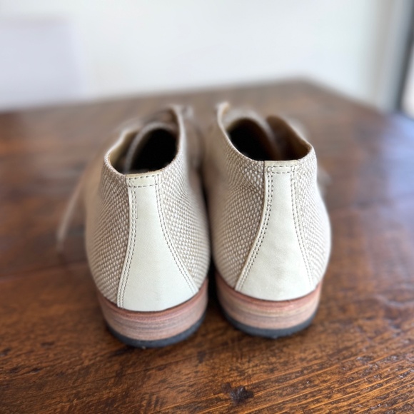 Billy Reid Men\'s Indianola Rare Canvas Tan Chukka Boot Hand made in Italy US 10